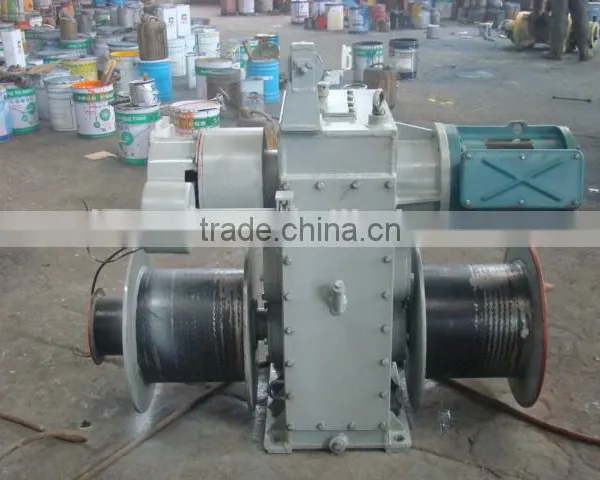 58KN Electric Lifeboat Winch for Gravity Luffing Arm Davit photo-3