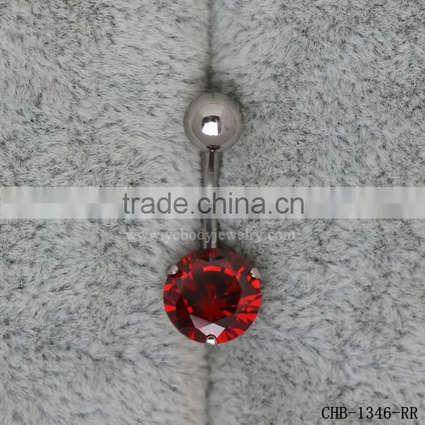 Fashion Jewelry Multi-shape Gem Wholesale 316L Stainless Steel Belly Ring photo-5