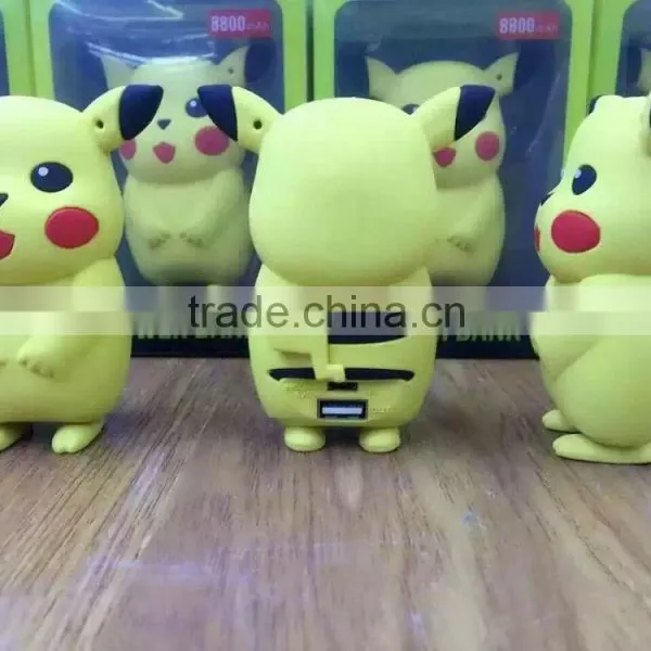 Hot Sale Portable Pikachu Pokemon Power Bank photo-5