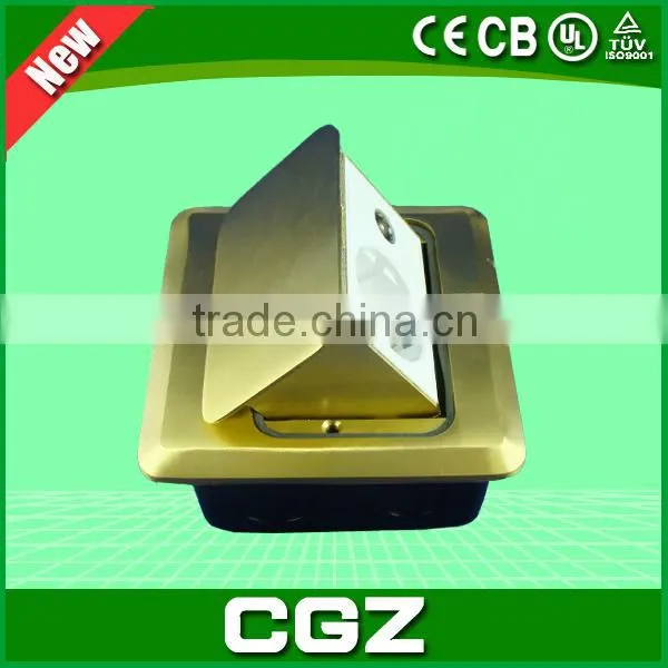 CGZ Brand 2015 New Hot Sale Battery Powered Plug Floor Socket High Quality photo-3