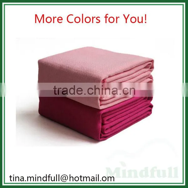 Wholesale Custom Logo Anti-slip Fibre Folding Yoga Mat Towel photo-2