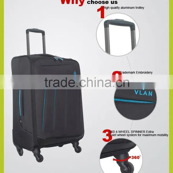 HIGH Quality Universal Wheels Hot Sale Oxford Luggage Wholesale 2016 photo-6