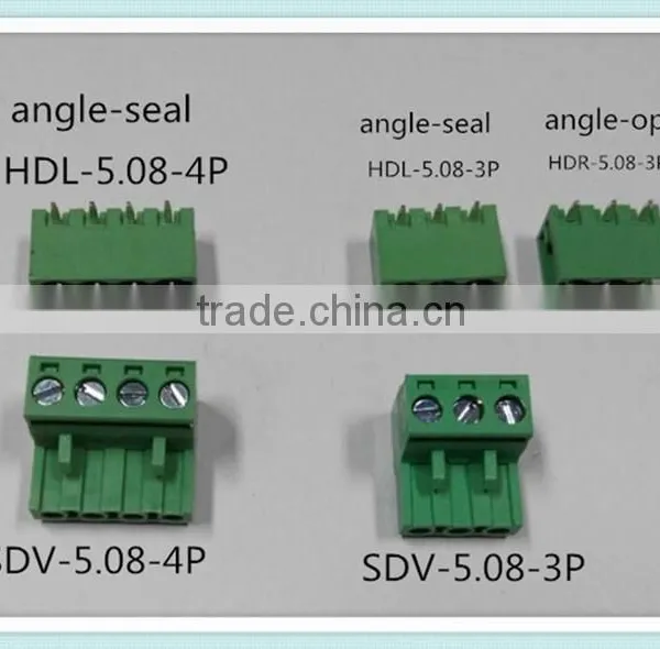 Plug-in Terminal Block XS2ESDV 300V 15A 5.0/5.08/7.62/3.81/3.5mm Pitch With UL, CE, ISO, SGS,CQC Approved photo-5