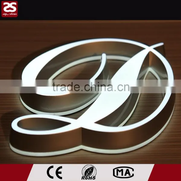 Factory Direct Sale Top Quality Acrylic 3d Letter Sign Illuminated Led Board photo-4