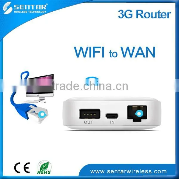 Built-in 5200mAh Li-ion Battery With Power Bank Function 3G Wifi Router photo-4
