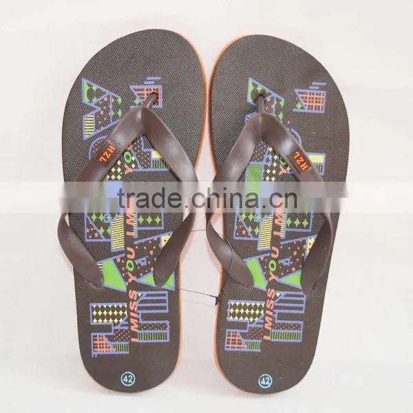 2016 New Arrival EVA Boys Flip Flops Beach Slippers photo-4