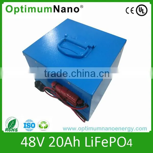 Rechargeable 48V 20AH Lifepo4 Battery Pack for E-vehicle photo-6