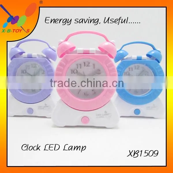 High Quality 2016 Wholesale LED Desk Lamp With Alarm Clock Modern Bedroom/Living Room LED Night Light With Clock photo-6