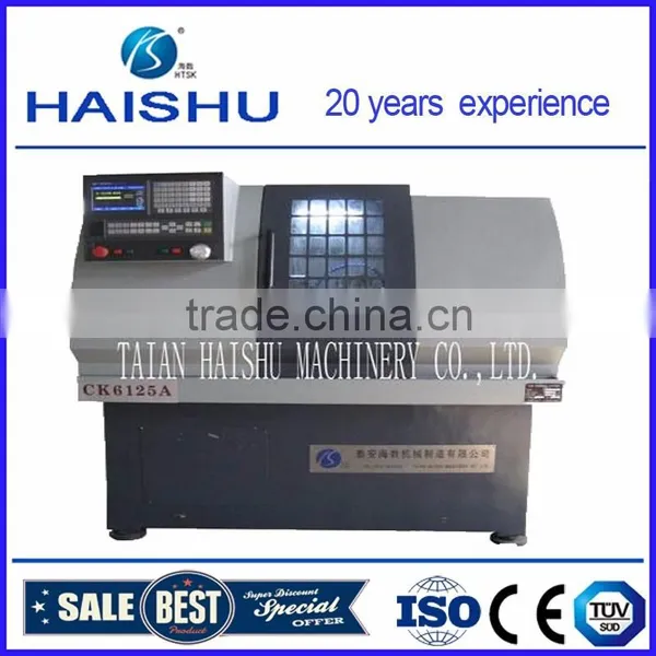 Small Cnc Lathe Machine Chinese Suppliers Selling CK6125A Small Cnc Lathe for Sale photo-6