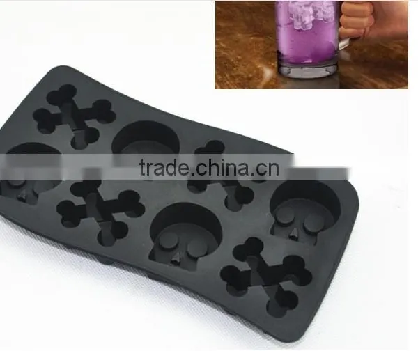 Skull Silicone Cookies Mold, China Cake Mold,ice Mold photo-4