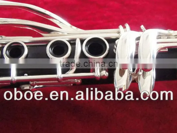 Musical Instrument Silver Plated Clarinet (1401S) photo-3
