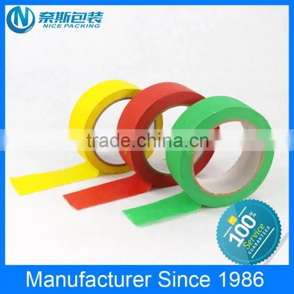 High Quality Strong Adhesion Colorful 50mm Masking Tape photo-4