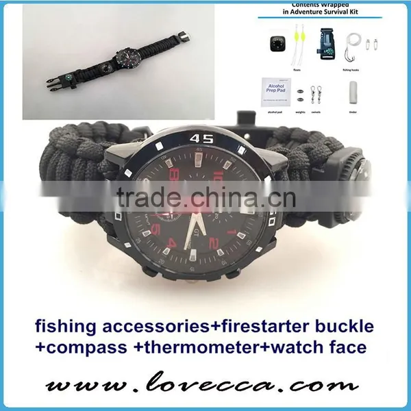 Paracord Bracelet With Options/accessories and Buckles Options photo-2