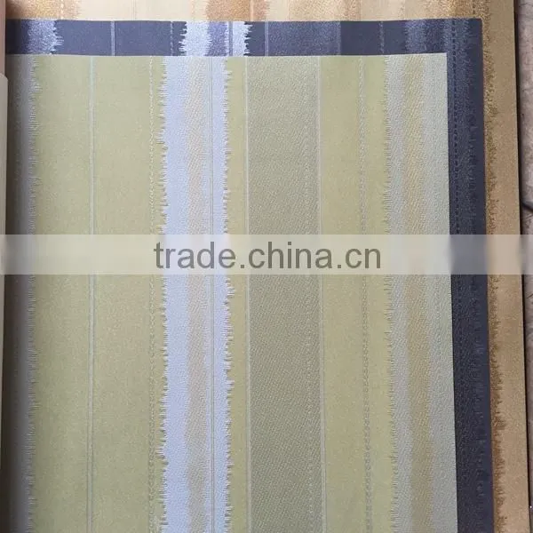 Hot Washable Modern Strip Vinyl Wallpaper for Home Decoration photo-4