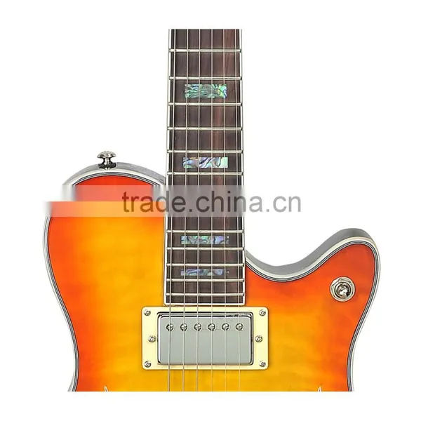 Factory Production Mahogany Jazz Guitar Best Price photo-3