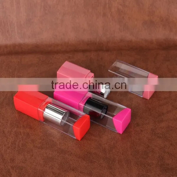 Empty Square Plastick Neon Custom Lipstick Tubes photo-3