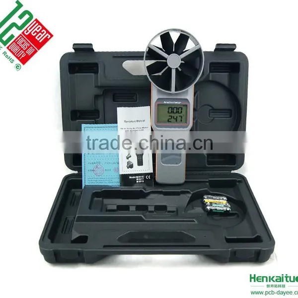 AZ8916 Handheld Anemometer LCD Display 0.2~30 M/S Digital Wind Speed Meter photo-5