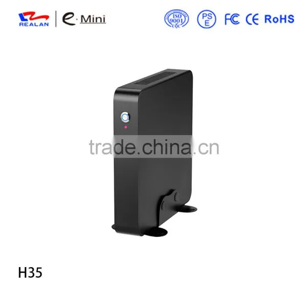 Realan High Quality Standard Fast Delivery H35-i3H40T1 Barebone Wholesaler Cheap Mini Fanless Desktop pc photo-2