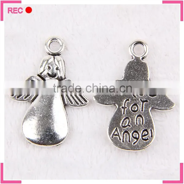 Dog Shaped Metal Pendant Designs for Women, Imitate Antique Silver Dog Pendant photo-6