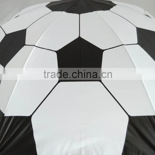 23" Auto Open Football Design Printed Sport Umbrella photo-5