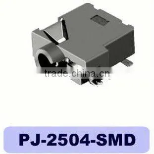 Female Connector Stereo Jack PJ-2504-SMD
