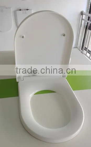 Soft Close Durable Hygienic UF Urea Toilet Seat for Shower Room-129 photo-5