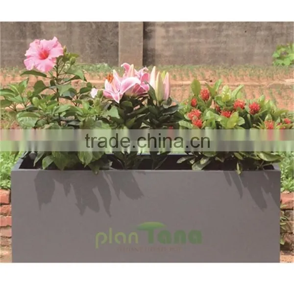 Garden Use Rectangle Painted Color GRC Urn photo-3