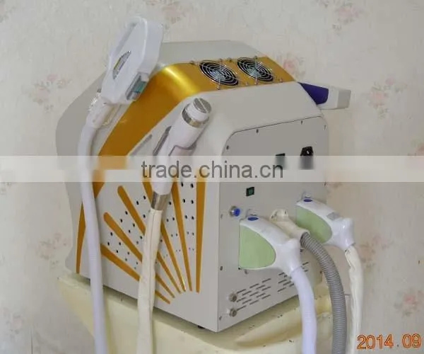 Face Lifting Most Popular Beauty Equipment Hair Removal IPL Elight SHR RF Q Switched Laser Hair Removal Laser IPL With CE Pigmented Spot Removal photo-2