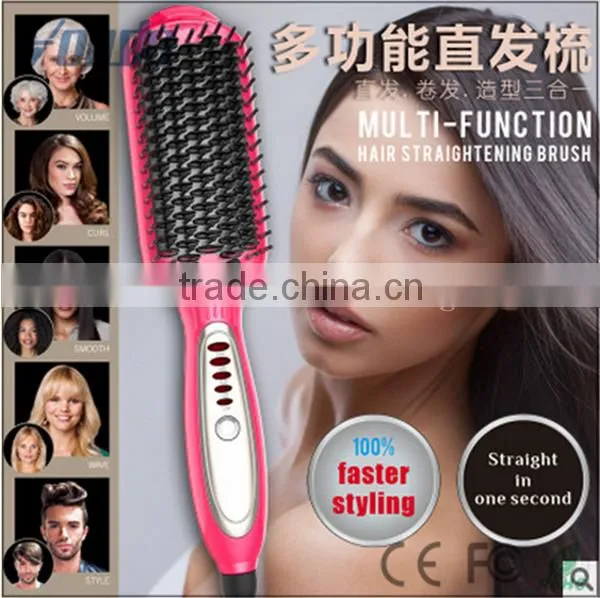 Modeling,Curly and Straight Hair Fast the Product Straight Comb photo-3