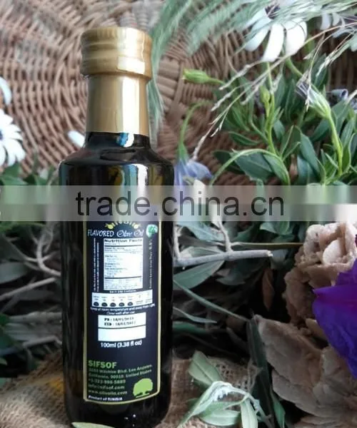 Basil Infused Olive Oil. Premium Quality Olive Oil With FDA Certification. Glass Bottle 250 Ml. photo-5