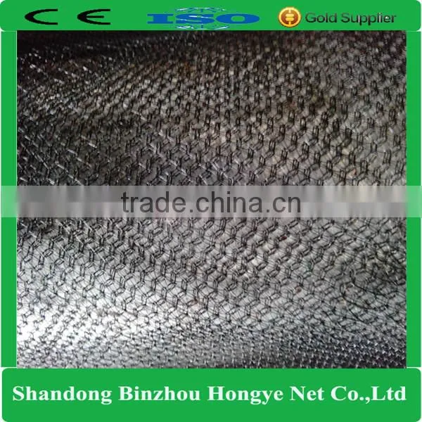 Hongye 100% New HDPE 80g Black Shade Net for Windbreaking and Sun Shade Net photo-2
