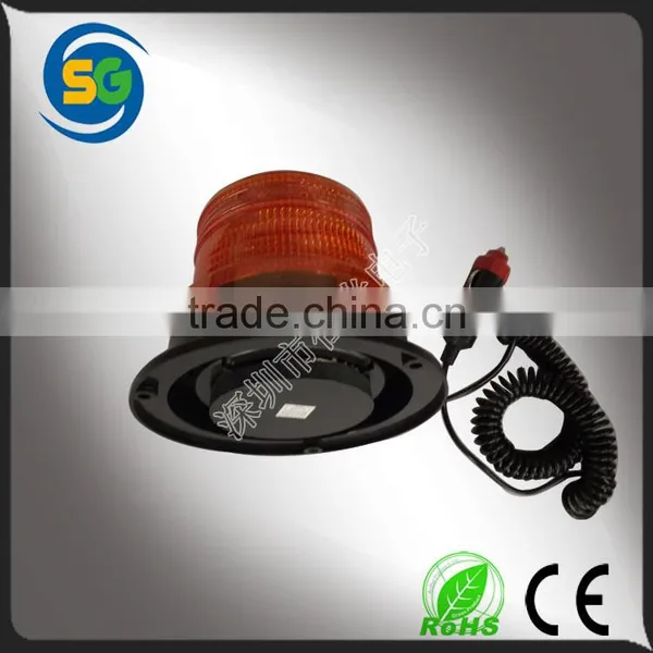 Fast Shipment Forklift LED Strobe Light With Magnetic Base and Cigarette Adapter photo-4