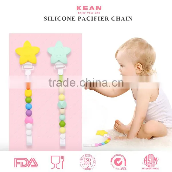 Kean Handmade Mini Cute Baby Pacifier Clips photo-6
