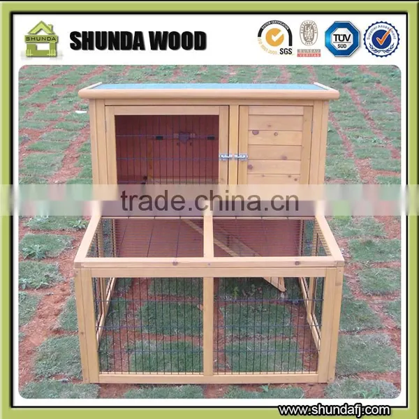 2 Storey Custom Rabbit Hutch With Run photo-5