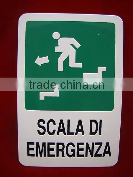 Customized Hazard Metal Warning Sign photo-2