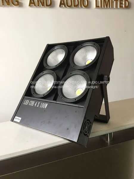 Four Eyes 4pcs 100W LED COB Disco Blinder Audience PAR Light photo-4