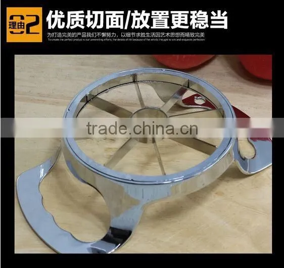 New Style 8 Pieces Divided Stainless Steel Apple Slicer photo-4