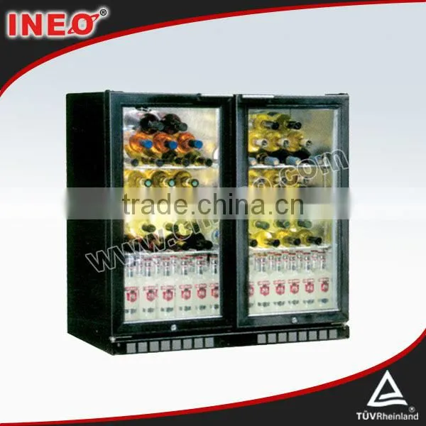 Lockable Mini Fridge Glass Door/side by Side Fridge/custom Beer Fridge