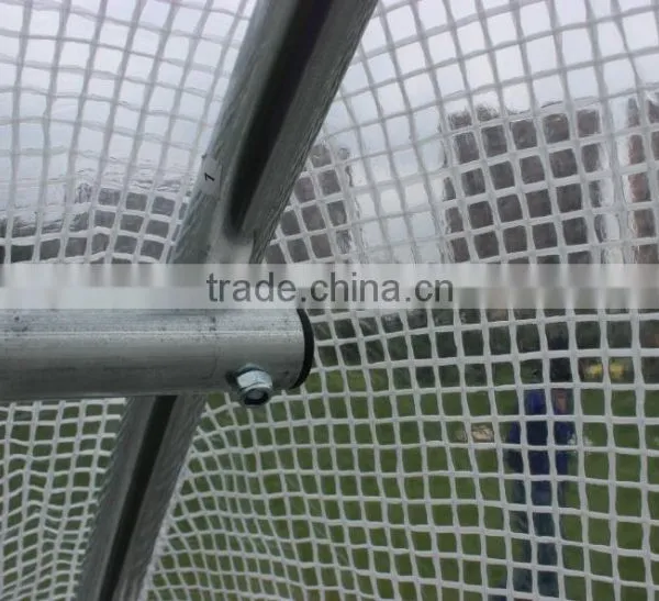 Garden Polytunnel Greenhouse Galvanised Steel Frame Poly Tunnel 10mx4m x 2.3m photo-3