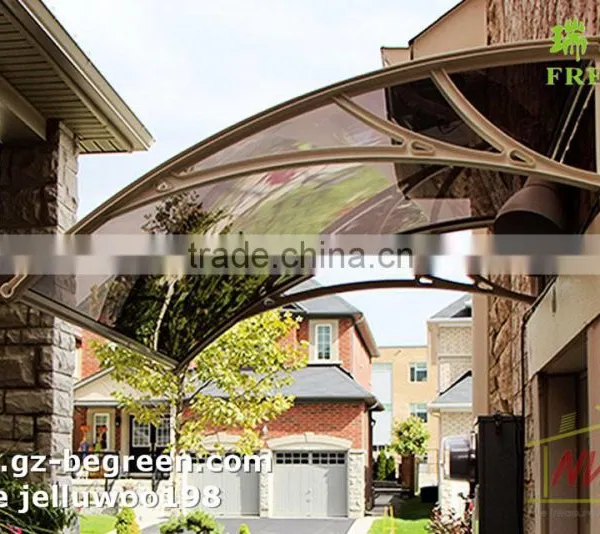 Solid Pergola Outdoor Door Window Awning Canopy Polycarbonate photo-3