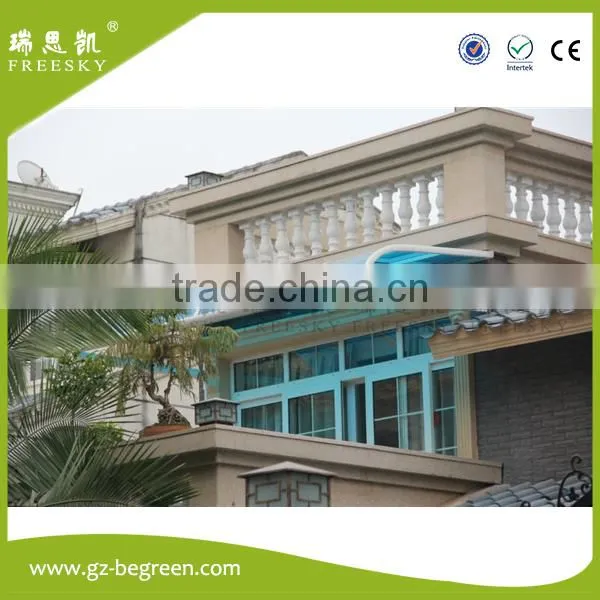 Freesky Waterproof Large Size Polycarbonate Awning for Balcony /patio/garden/gazebo Cover photo-6