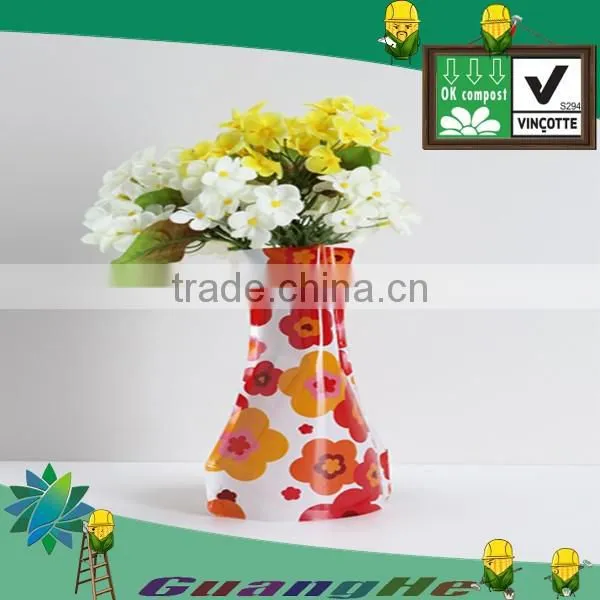 Biodegradable Eco-friendly Plastic Pla Decration Flower Vase