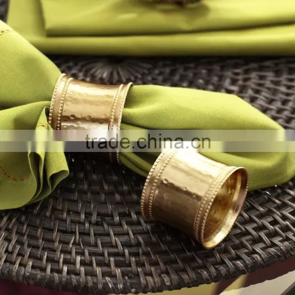 Decorative Metal Wedding Napkin Ring Handmade photo-2
