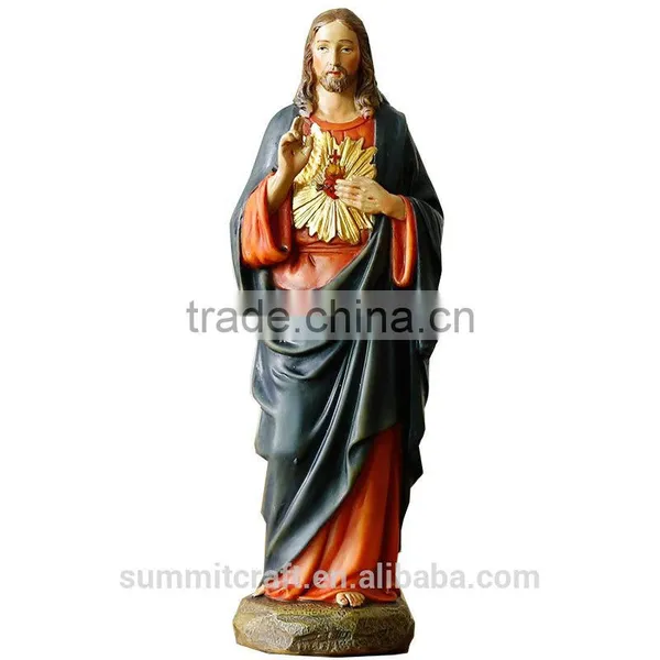 Catholic Religious Statues Resin Jesus Figurine Religious Ornaments photo-4