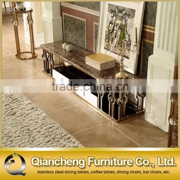 Dining Room New Model tv Cabinet Design With Showcase photo-3