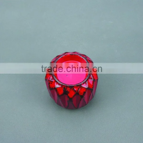 2015 Fancy Design Elegant Red Ceramic Candle Holders,Ceramic Tealight Candle Holders photo-2