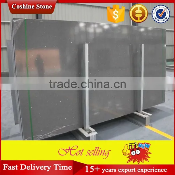 Galaxy Grey Quartz Engineered Stone Slabs photo-3