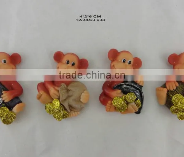 2016 Symbols Monkey Magnet For New Year Gifts photo-3