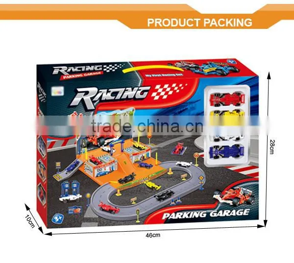 DIY Kid Parking Toy Super Garage Playset photo-6