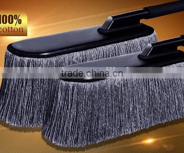 High Quality Black Cotton Car Cleaning Duster photo-2